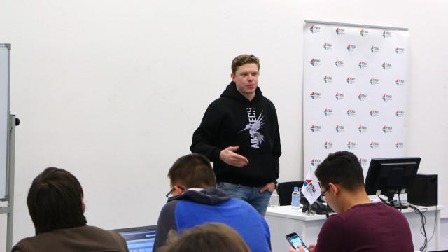 Неформальная встреча с выпускником за пиццей: Руслан Дудкин (MAE’15), Business Development at AIM Tech